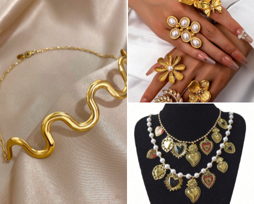 Maximalist Jewelry to make any outfit pop cover photo collage