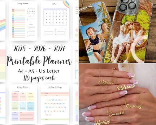 Etsy Favorites 🤩💕 cover photo collage