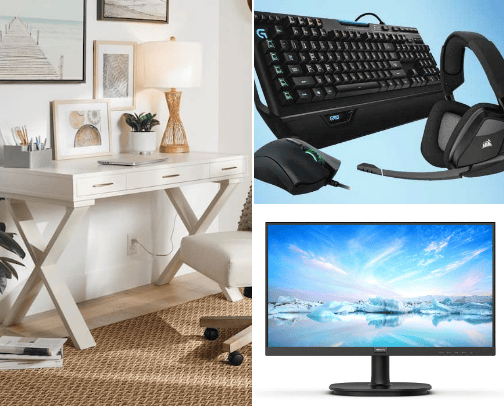 Work From Home Must Haves! cover photo collage