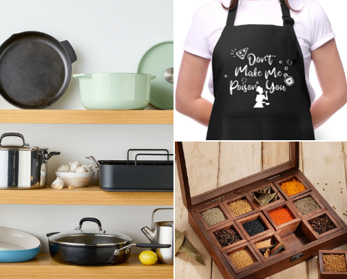 Kitchen essentials i love cover photo collage
