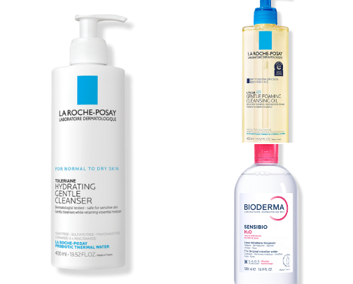 Skincare cover photo collage