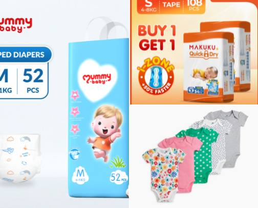 👼Baby Must-Haves cover photo collage