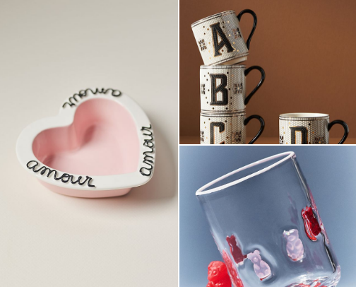 Anthropologie valentine decor cover photo collage