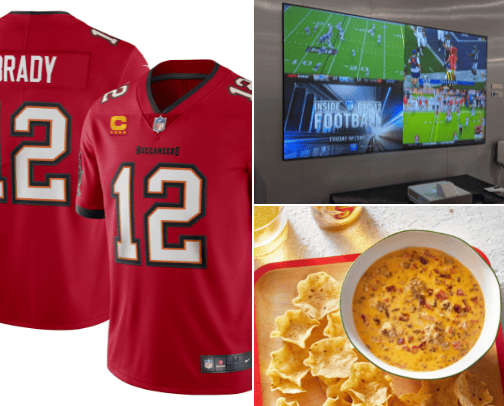 Football Game Day Essentials cover photo collage