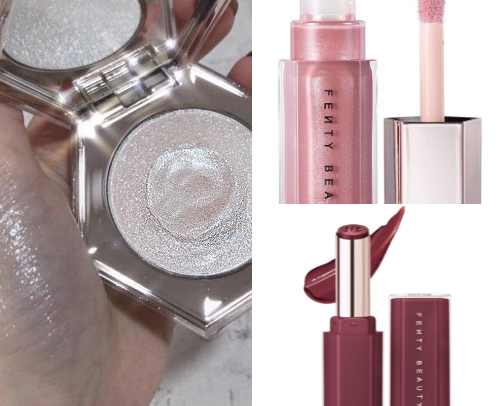My fenty beauty favorites 💗🌸🫧 cover photo collage