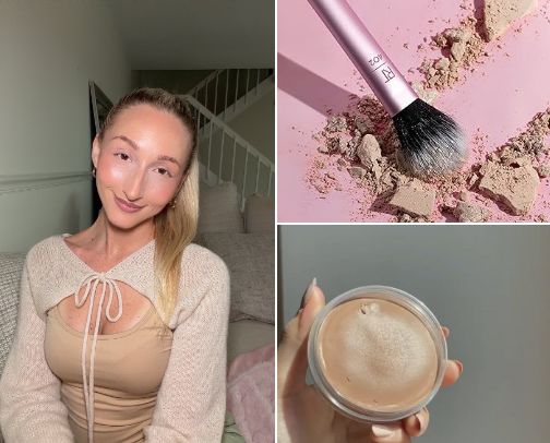 My Go-To Makeup Routine - Start to Finish 🤞🏼 cover photo collage