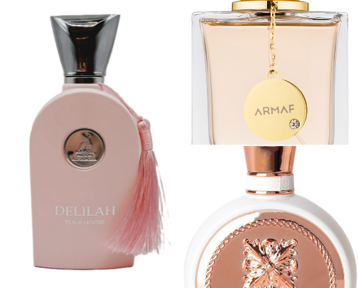 Perfume Dupes That Smell Like Luxury Brands ✨ Baccarat Rouge, Delina & More Under $50 cover photo collage