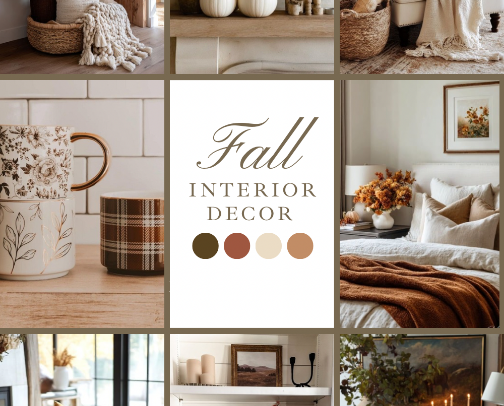 Fall Home Decor 🍂 cover photo collage