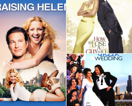 My Favorite Romcoms cover photo collage