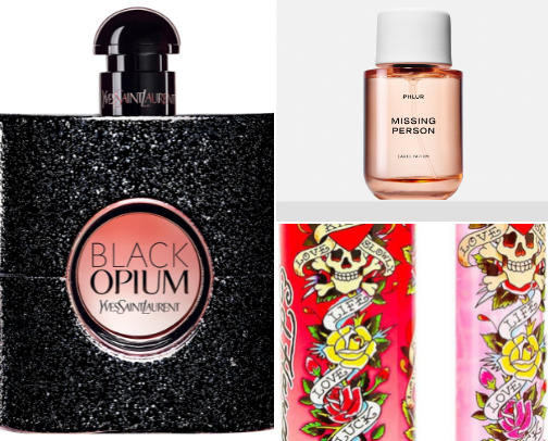 Favorite scents for women cover photo collage
