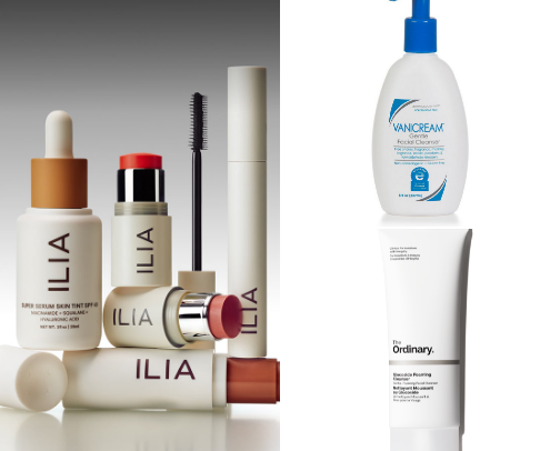 Clean Beauty cover photo collage