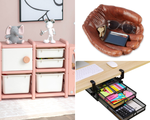 Too much shizz??? Storage solutions to change your life cover photo collage