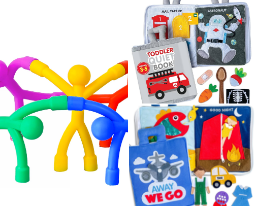 Best Travel Toys For Babies & Toddlers cover photo collage