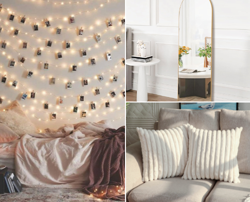 College Dorm Essentials!🛍️ cover photo collage