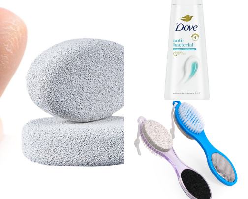 Foot Care Routine for Soft Hydrated Feet cover photo collage