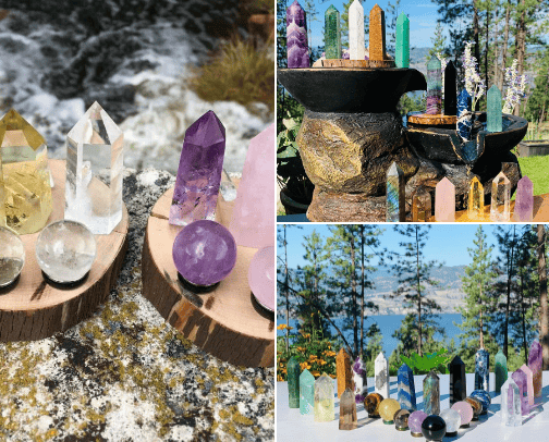 Wellness and Healing Crystal Collection Sets cover photo collage