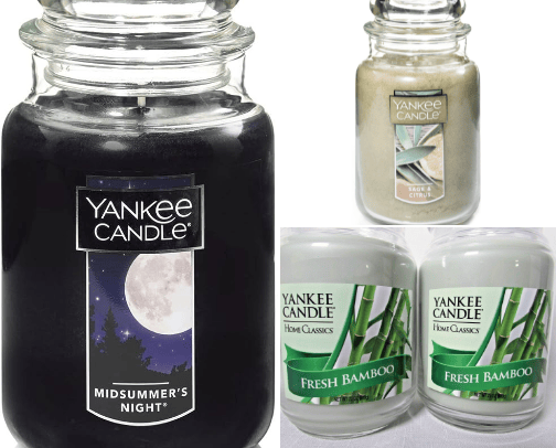 Candles cover photo collage
