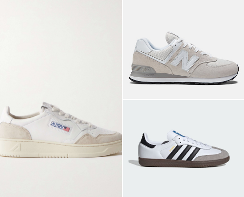 The hottest sneakers - Woman’s Guide to Everyday Cool cover photo collage