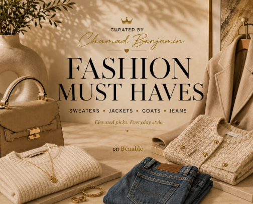 Fashion Must Haves cover photo collage