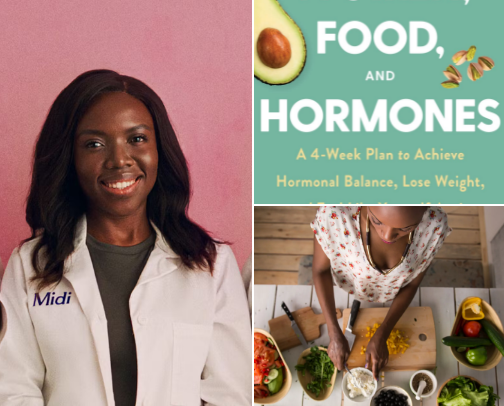 The Midlife Glow-Up: Essentials for the Menopause Journey cover photo collage