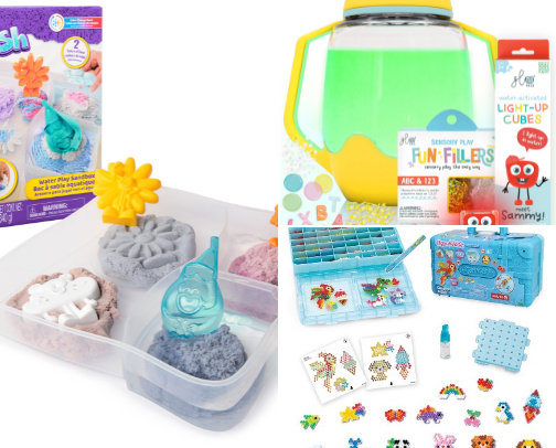 Crafts, sensory, and stem fun!!! cover photo collage