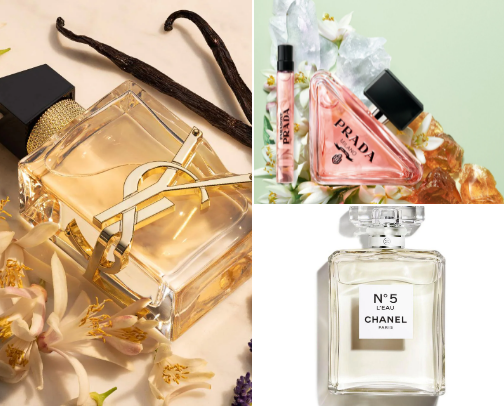 Perfume cover photo collage