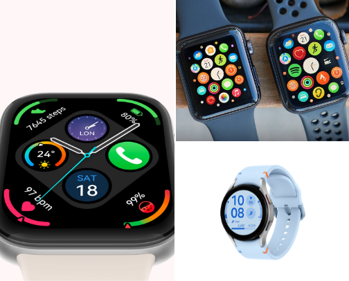 Smartwatch in a budget.. cover photo collage