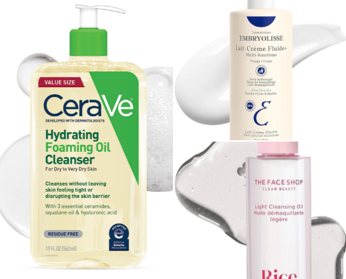 Skin care cover photo collage