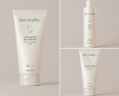 skincare & make up to achieved a glowing skin cover photo collage