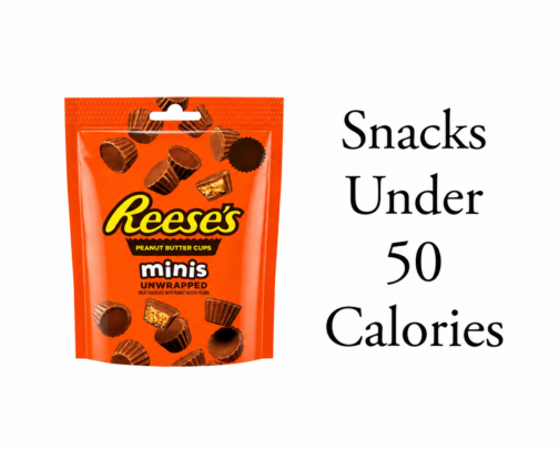 snacks under 50 cals cover photo collage