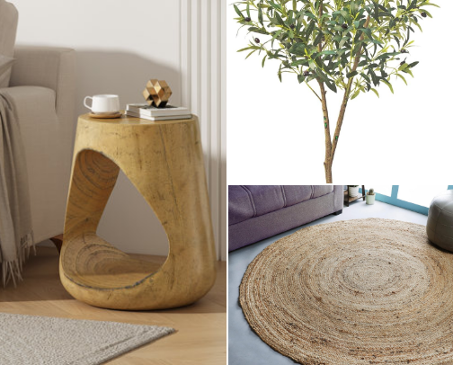 From Chaos to Chic (Living Room Edition) cover photo collage