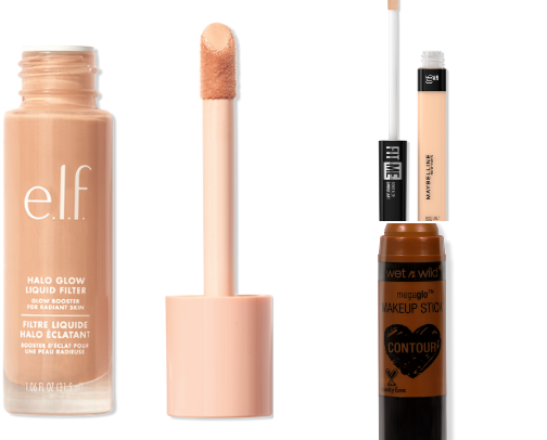 Ultimate drugstore makeup guide cover photo collage