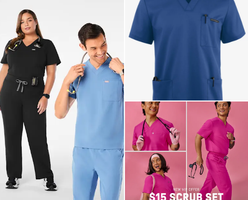 Scrubs cover photo collage