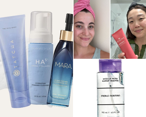 Glow-Up Skincare Picks cover photo collage