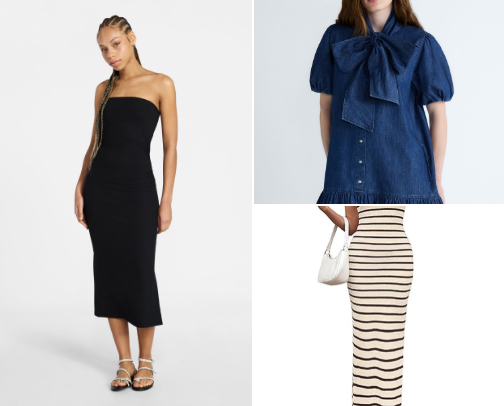 My go-to dress styles for work cover photo collage