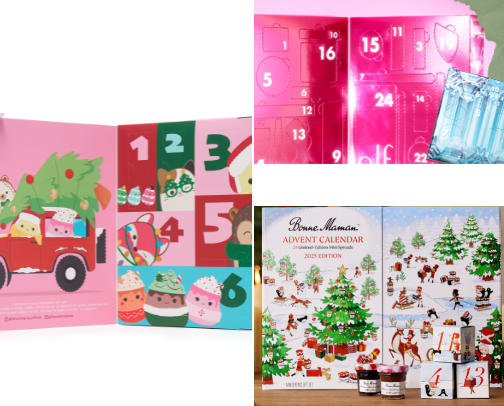 Advent Calendars cover photo collage