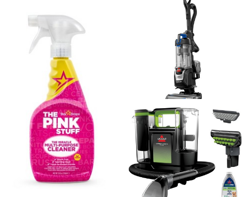 Deep Clean Lovers 🧼🫧 A list of my top cleaning devices and products cover photo collage