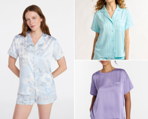 Top 10 Satin Pajama Sets cover photo collage