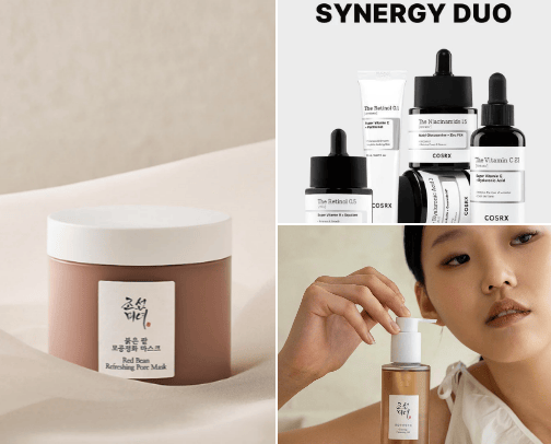 Best way to get glass skin 😍 cover photo collage