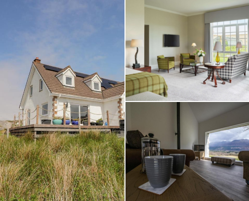 Hidden gems and cosy stays in Scotland cover photo collage