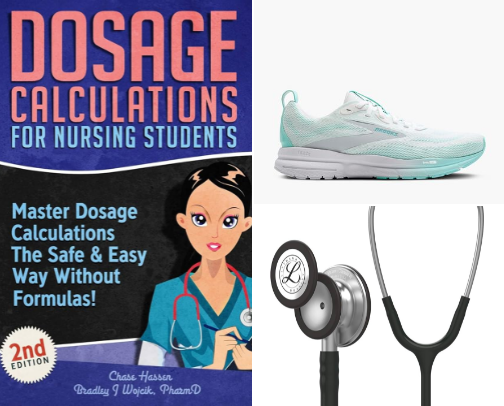 My top nursing tips, resources and accessories for NCLEX and nursing cover photo collage