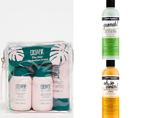 Natural Hair Moisture & Growth Essentials: My Personal Product Routine💆🏽‍♀️ cover photo collage