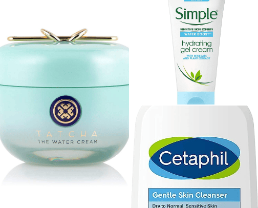 My skincare go-tos cover photo collage