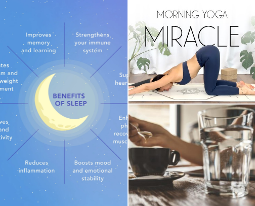 My Daily Habits That Improved My Life 💛 cover photo collage