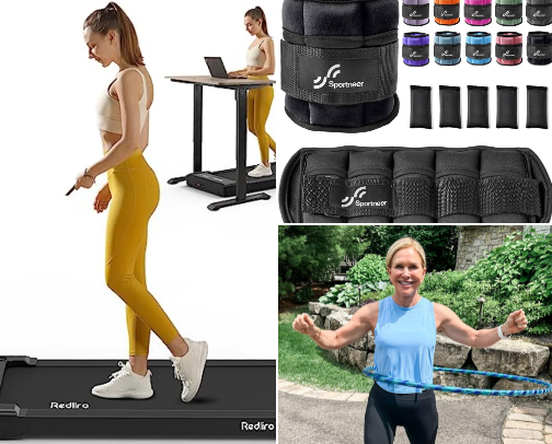 Work out at home cover photo collage