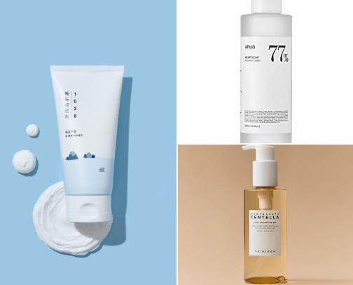 Best Korean skin care product for different skin types cover photo collage