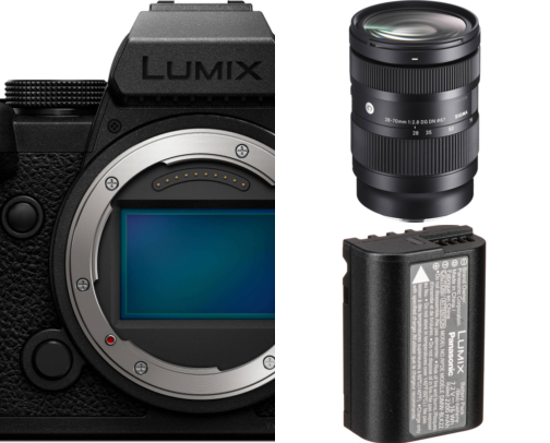 Panasonic S5IIX Cinema Stack: Complete Kit for $4,288 cover photo collage