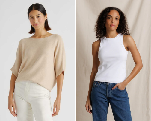 Clothing cover photo collage