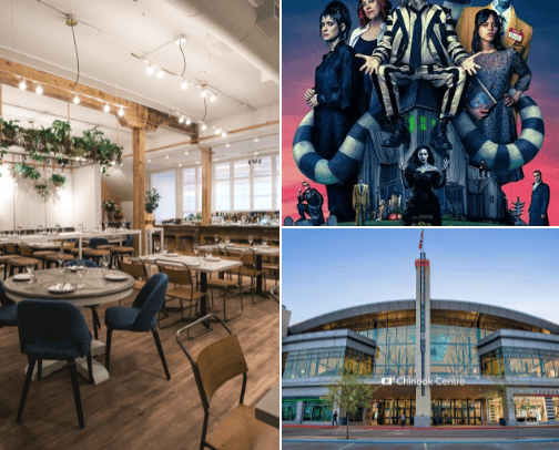Favourite date night activities 🎀 yyc Calgary area cover photo collage