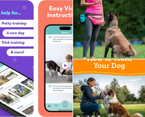 Free Dog Apps I Actually Use: Training, Safety, Off-Leash Spots, and the One I Opened When Arie Ate Something Off the Ground cover photo collage